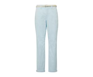 Pantalon chino lavÃ© avec ceinture femme s.Oliver Bleu 36 Tall