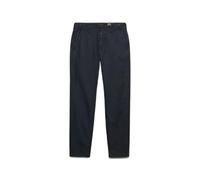 Pantalon chino lavÃ© fuselÃ© Superdry Noir 36x32