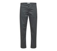 Selected New Miles Straight Fit Chino Pants Gris 29 / 32 Homme