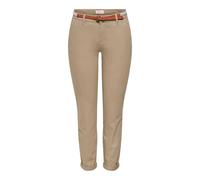 Pantalon chino regular fit femme Only Biana Beige 40x32