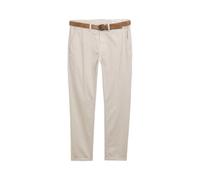 Pantalon chino slim avec ceinture Tom Tailor Denim Gris 31x34