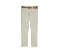 Pantalon chino slim avec ceinture Tom Tailor Denim Gris 33x30