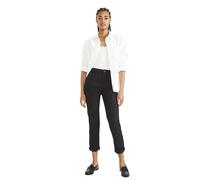 Dockers Weekend Regular Slim Ankle Fit Chino Pants Noir 30 / Long Femme