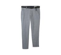 Pantalon chino structurÃ© straight Tom Tailor Denim Blanc 30x32