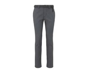 Pantalon chino structurÃ© straight Tom Tailor Denim Gris 33x32