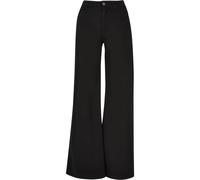 Urban Classics Wide Leg High Waist Chino Pants Noir 27 Femme