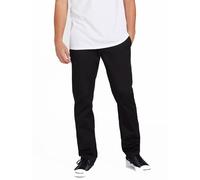 Volcom Frickin Chinohose Modern Fit Stretch Pantalon, Noir 1, 30W / 32L Homme