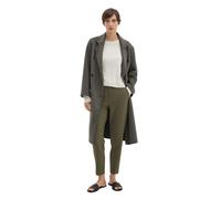 Pantalon cigarette en double crÃªpe femme Stefanel Marron 40