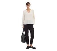 Pantalon cigarette en double crÃªpe femme Stefanel Noir 40