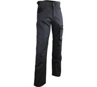 Pantalon Ciment 300gr Sans poche genoux LMA Gris nuit / Noir - T.38 - 1266 T38 G