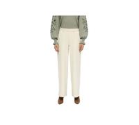 Pantalon classic large fluide taille haute - OBJECT - LISA - Blanc - Femme 36