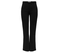 Pantalon classique - ONLY - Noir - Coupe droite - Fermeture bouton braguette - Détails passants de ceinture M/34