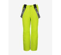 Pantalon CMP Salopette Twill Ski vert fluo enfant - 14