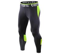 Pantalon Compression Hommes Pantalon Course Leggings D’Entraînement Athlétique Cool Dry Yoga Gym Vêtements Fitness Stretch Pantalon Hommes Pantalon Sport Hommes J-1824 L