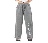 Pantalon confort large fluide mixte coton Noctari