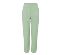 Pantalon Confortable Femme - Pantalon Taille Haute Femme Chic Pantalons Soirée Pant Business Corsaire Couleur Unie Pants avec Deux Poches Pantacourt Droit Pantalons Confortable Pant