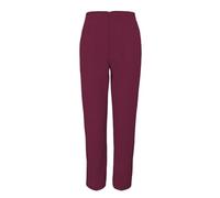 Pantalon Confortable Femme - Pantalon Taille Haute Femme Chic Pantalons Soirée Pant Business Corsaire Couleur Unie Pants avec Deux Poches Pantacourt Droit Pantalons Confortable Pant