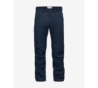 Pantalon convertible Fjällräven High Coast Zip-Off bleu marine - 44