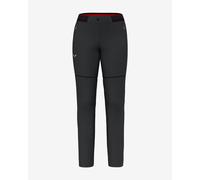 Pantalon convertible Salewa Pedroc 2 Durastretch noir femme - 40
