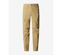 The North Face – Pantalon de randonnée déperlant M Exploration Tapered Convertible Khaki Stone 36