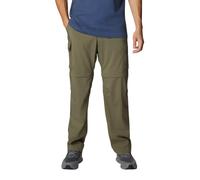 Columbia - Pantalon de randonnée convertible - Silver Ridge Utility Convertible Pant Stone Green pour Homme - Taille 42 FR - Vert Vert 42 FR