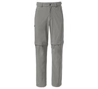 Pantalon convertible Vaude Farley Stretch T-zip II (stone grey) Homme 52