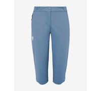 Pantalon corsaire Millet Ubic Stretch 3/4 bleu ciel femme - 34