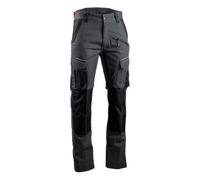 LMA Lebeurre Pantalon COSMOS Stretch multipoches genouillères imperméable Gris 1806 T.42