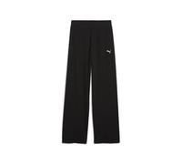 PUMA ESS Elevated High-Waist Straight Leg Rib Pant, Pantalon tricoté Femme, PUMA Black, S