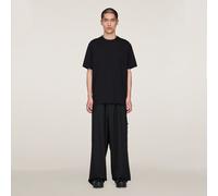Pantalon jambes droites Refined Wool Y-3 Black M