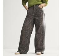 PANTALON COUPE LARGE EN DENIM IMPRIMÉ SERPENT Earth Strata / Aurora Coffee 25-32