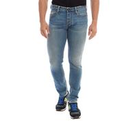 Pantalon coupe slim 3K1J75 homme-Bleu clair 31