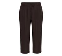Pantalon court femme KAFFE Curve Mille Marron 50