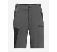 Pantalon court Jack Wolfskin Glastal gris foncé. - 56