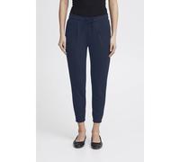 ICHI Pantalon IHKATE PA Femme Bleu Taille XL