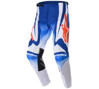 Pantalon Cross Alpinestars Racer Semi Bleu/Orange vif34 Bleu,Orange vif