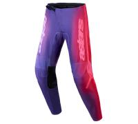 Pantalon Cross Alpinestars Stella Fluid Kepler Femme Violet/Rouge Red34 Violet,Rouge Red