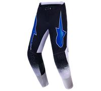 Alpinestars Supertech Hiten AFD Pantalon de motocross, Noir/Bleu/Violet, Taille 32