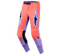 Pantalon Cross Alpinestars Supertech Scenz Corail vif/Violet32 Corail vif,Violet