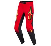 Pantalon Cross Alpinestars Supertech Scenz Rouge/Noir/Jaune38 Rouge,Noir,Jaune