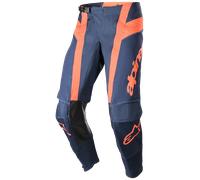 Pantalon Cross Alpinestars Techstar Arch Bleu Marine/Orange Vif28 Bleu Marine,Orange Vif