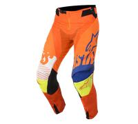 Pantalon Cross Alpinestars Techstar Screamer Orange/Bleu/Blanc30 Orange,Bleu,Blanc