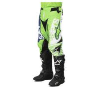 Pantalon Cross Alpinestars Techstar Venom Fluo Vert/Bleu30 Fluo Vert,Bleu
