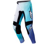Pantalon Cross Femme Alpinestars Stella Fluid Blanc/Turquoise30 Blanc,Turquoise