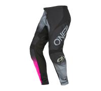 Pantalon Cross Femme O'Neal Element Racewear Noir/Gris/Rose32 Noir,Gris,Rose