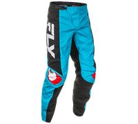 Pantalon Cross FLY Racing F-16 Cyan/Noir/Blanc34 Cyan,Noir,Blanc
