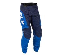 Fly Racing F-16, pantalon en textile 36 Bleu/Bleu Foncé/Blanc Bleu/Bleu Foncé/Blanc