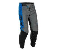 Fly Racing Kinetic, pantalon en textile 30 Gris/Bleu/Noir Gris/Bleu/Noir