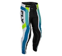 Pantalon Cross FLY Racing Lite Current Édition Limitée V26 Blanc/Lime/Bleu32 Blanc,Lime,Bleu