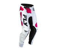 Pantalon Cross FLY Racing Lite Vibe Blanc/Rose/Bleu32 Blanc,Rose,Bleu